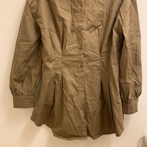 Green, shein long sleeve top